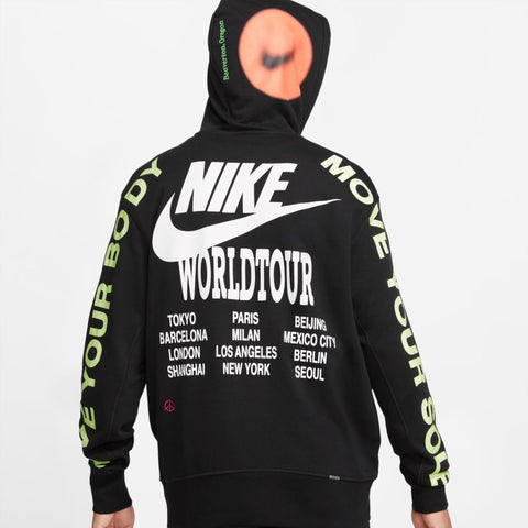 Nike Sportswear French Terry Hoodie 'World Tour'