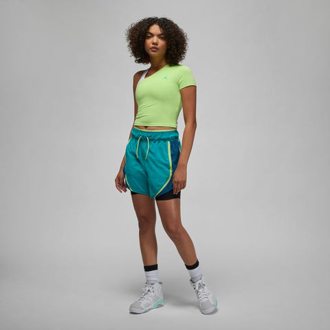 Jordan Dri-Fit Women's Asymmetrical Short-Sleeve Top