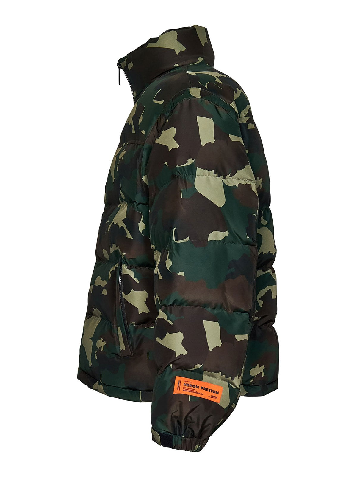 NYLON CAMO PUFFER CAMO