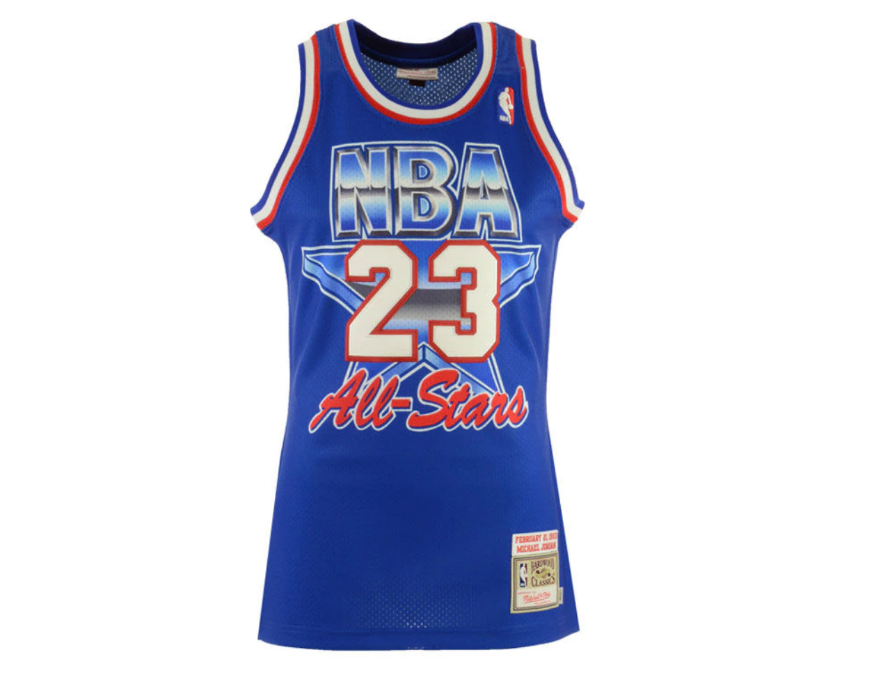 Michael Jordan 1993 Authentic Jersey NBA All Star Blue TROPHY ROOM STORE