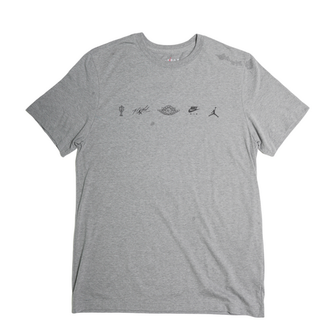 Trophy Room MJ 'Welcome To The Family' Grey Tee