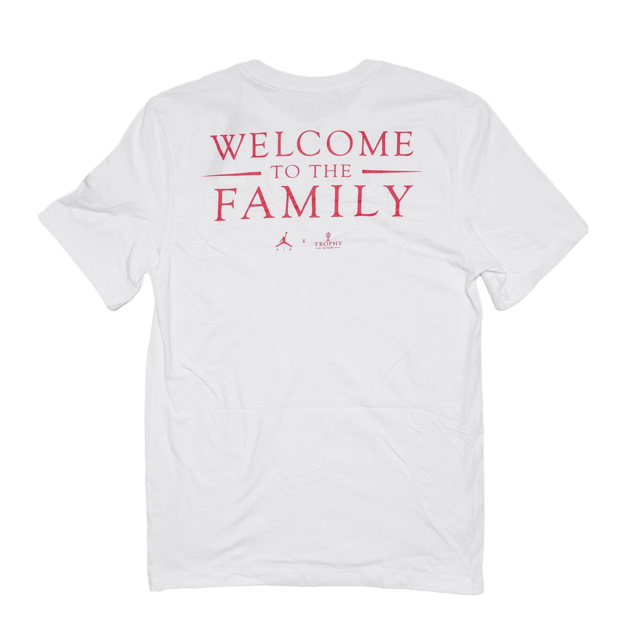 Trophy Room MJ 'Welcome To The Family' White Tee