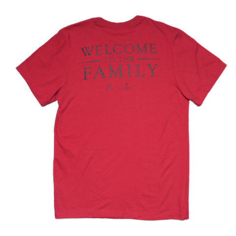 Trophy Room MJ 'Welcome To The Family' Red Tee