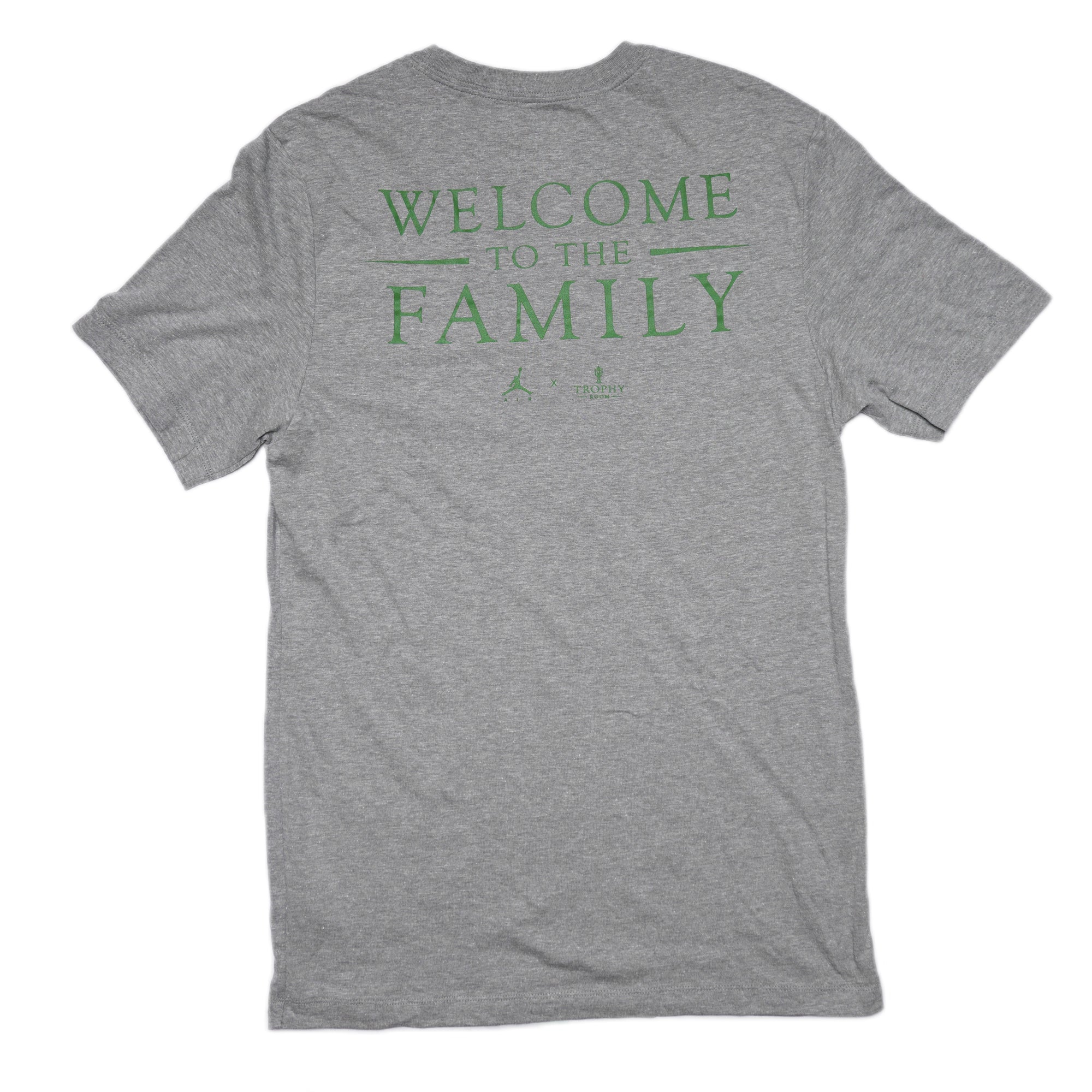 Trophy Room MJ 'Welcome To The Family' Grey Tee