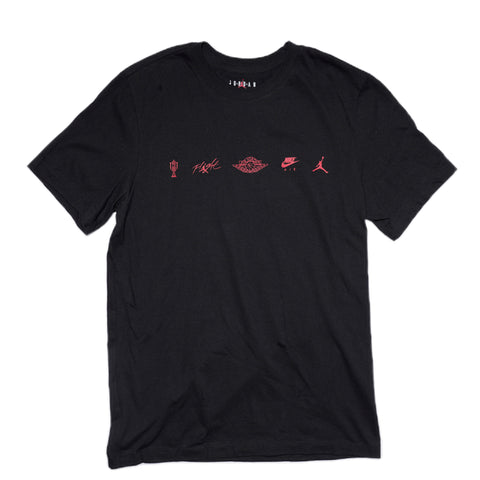 Trophy Room MJ 'Welcome To The Family' Black Tee