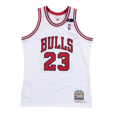 Michael Jordan '91 Bulls Home Authentic Jersey