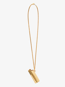 LOGO LIGHTER CASE NECKLACE