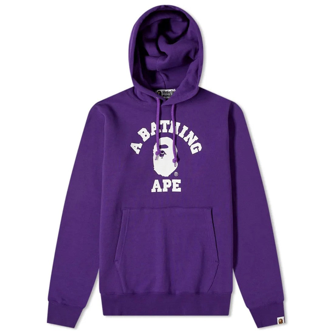 BAPE RELAXED COLLEGE PULLOVER HOODIE