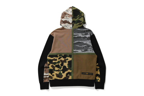 CRAZY CAMO RELAXED PULLOVER HOODIE