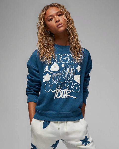 Jordan Artist Series by Mia Lee Women's Fleece Crew