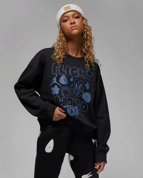 Jordan Artist Series by Mia Lee Women's Fleece Crew