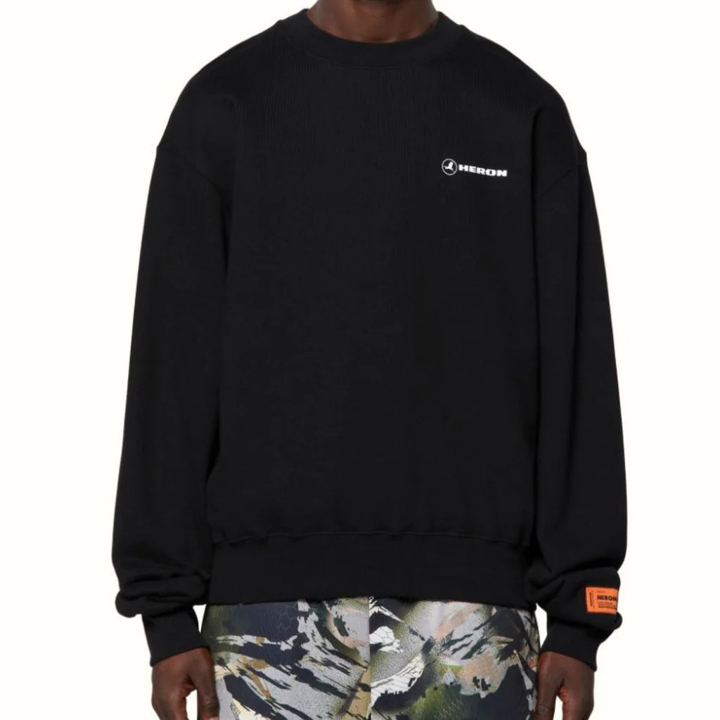 CREWNECK OS HERON TAPE