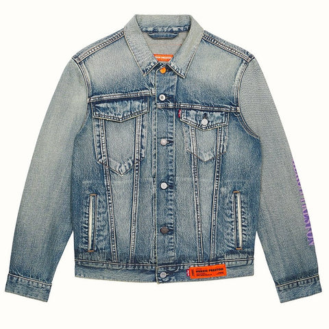 LEVI'S TRUCKER JACKET CONCRETE VINTAGE WASH