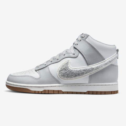 Nike Dunk High Retro Chenille Swoosh 'Smoke Grey'