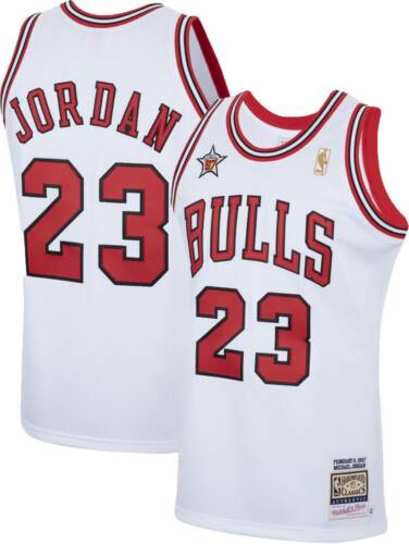 Michael Jordan '97 Bulls All-Star Patch Home Authentic Jersey