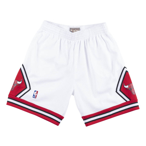 CHICAGO BULLS '97 -'98 Home White Swingman Shorts