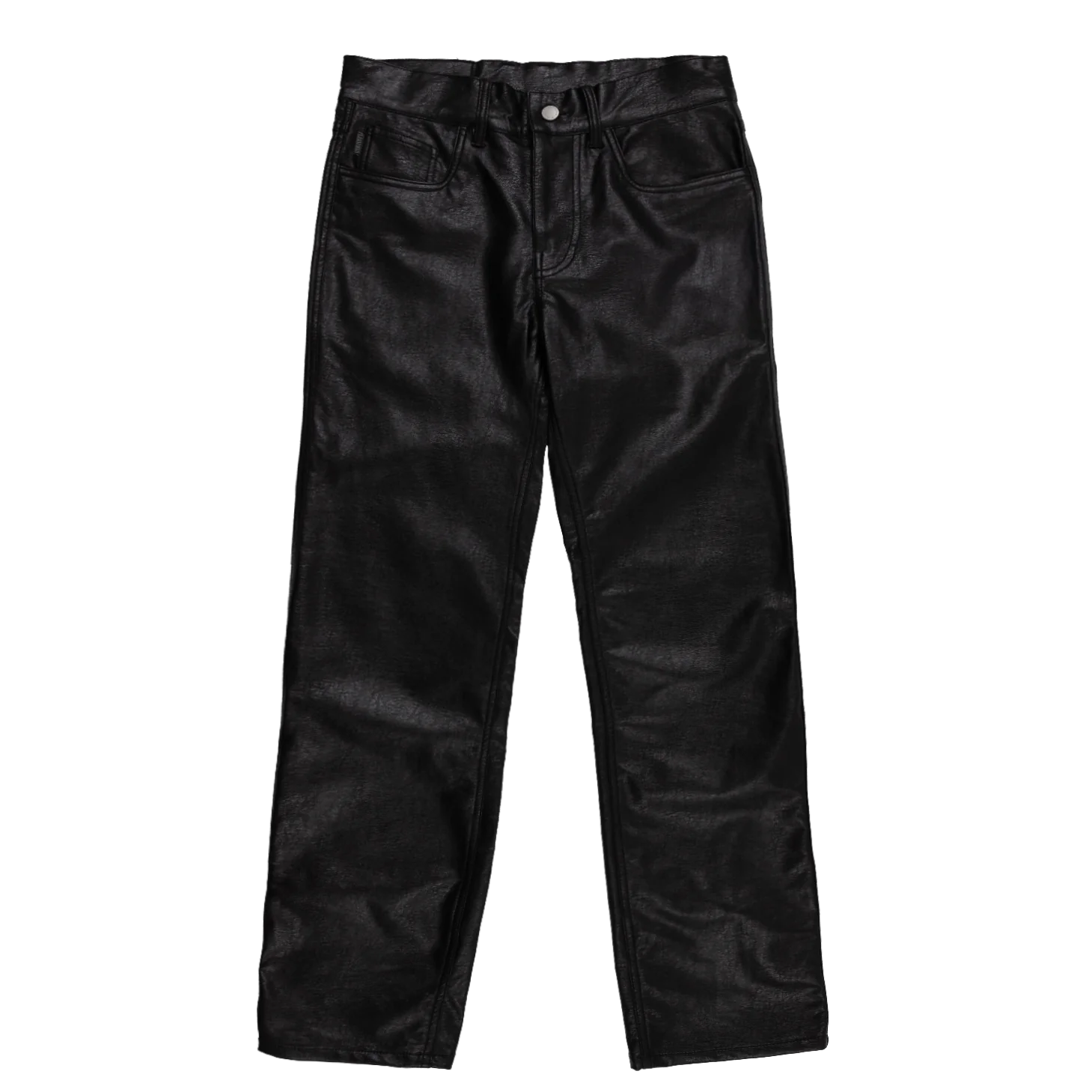 VEGAN LEATHER 5 POCKET PANT