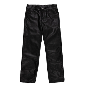 VEGAN LEATHER 5 POCKET PANT