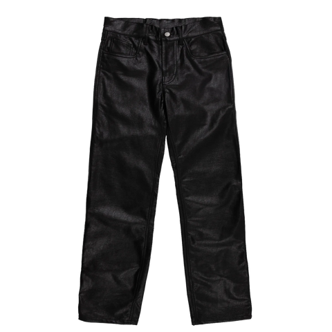 VEGAN LEATHER 5 POCKET PANT