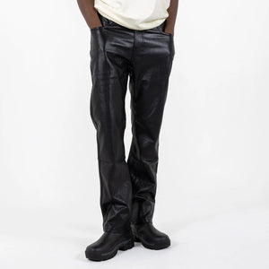 VEGAN LEATHER 5 POCKET PANT